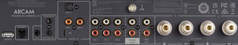 ARCAM A25 zesilovač hifisafir 14